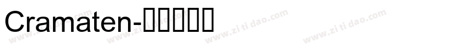 Cramaten字体转换