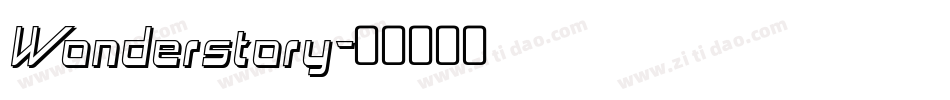 Wonderstory字体转换
