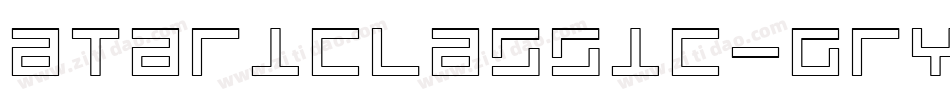 AtariClassic-gry3字体转换