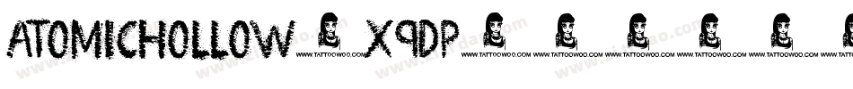 AtomicHollow-X9DP字体转换