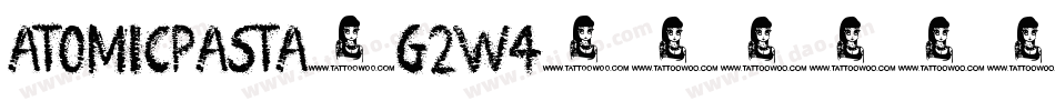 AtomicPasta-g2W4字体转换