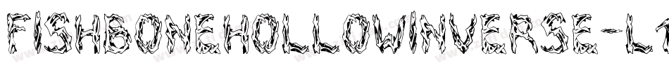 FishBoneHollowInverse-L1qD字体转换