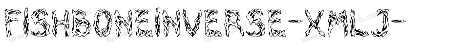 FishBoneInverse-XmLj字体转换