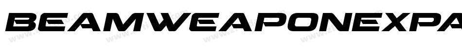 BeamWeaponExpanded-xE4m字体转换