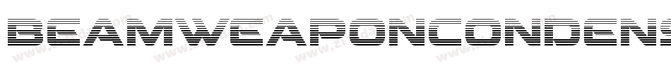 BeamWeaponCondensed-ZAz3字体转换