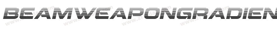 BeamWeaponGradient-Dv3D字体转换