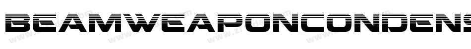 BeamWeaponCondensed-ZAz3字体转换