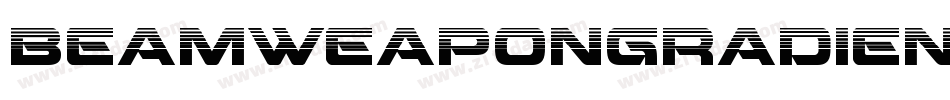 BeamWeaponGradient-Dv3D字体转换