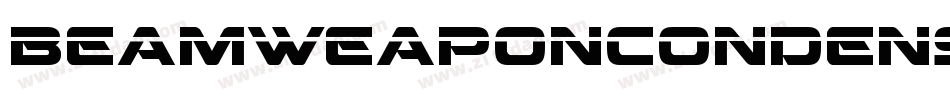 BeamWeaponCondensed-ZAz3字体转换