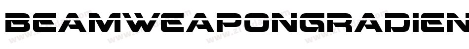 BeamWeaponGradient-Dv3D字体转换