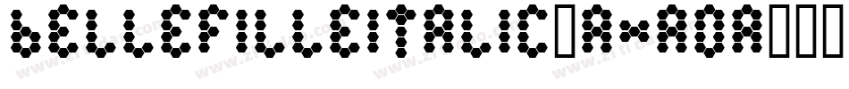 BelleFilleItalic-axaoa字体转换