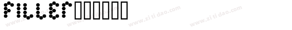 Filler字体转换