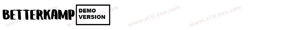 BetterKamp字体转换