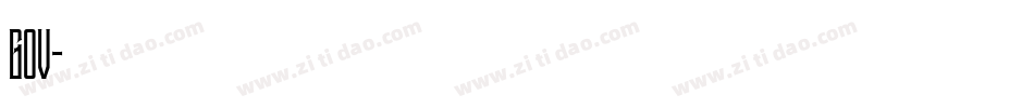 GOV字体转换