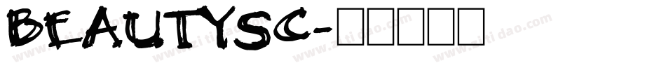 BEAUTYSC字体转换