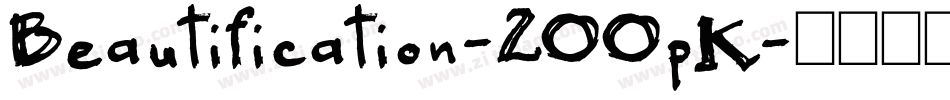Beautification-2OOpK字体转换