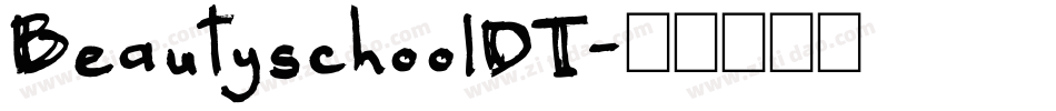 BeautyschoolDT字体转换