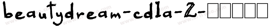 beautydream-cd1a-2字体转换