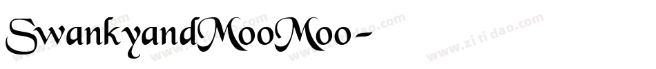 SwankyandMooMoo字体转换