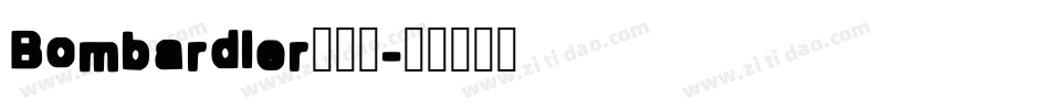Bombardier转换器字体转换