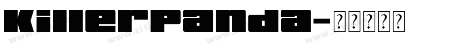 Killerpanda字体转换