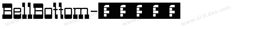BellBottom字体转换