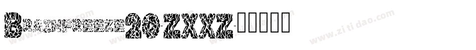 Brainfreeze20-ZXXZ字体转换