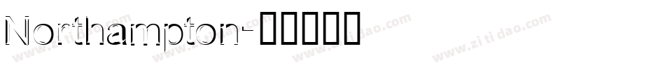 Northampton字体转换