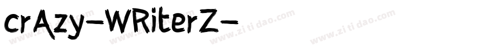 crAzy-WRiterZ字体转换