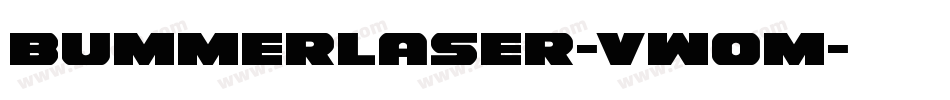 BummerLaser-vW0M字体转换