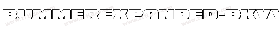 BummerExpanded-BKVV字体转换