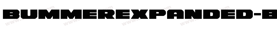 BummerExpanded-BKVV字体转换