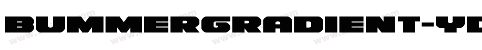 BummerGradient-YDxj字体转换