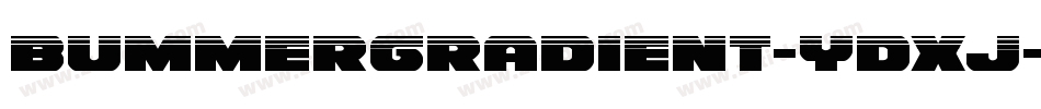 BummerGradient-YDxj字体转换