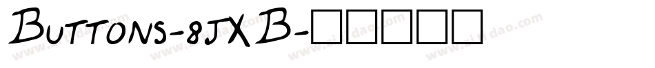 Buttons-8jXB字体转换