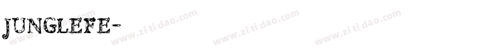JUNGLEFE字体转换