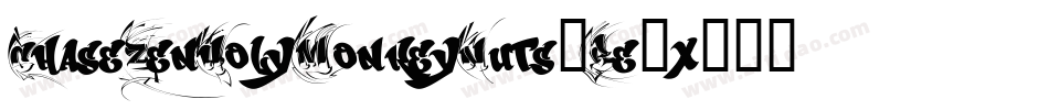 ChaseZenHolyMonkeyNuts-Be1x字体转换