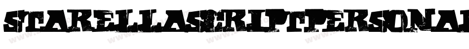 StarellaScriptPersonalUse-BZrB字体转换
