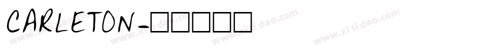 CARLETON字体转换