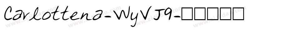 Carlottena-WyVJ9字体转换