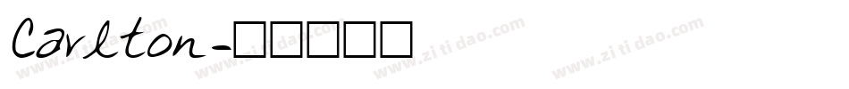 Carlton字体转换