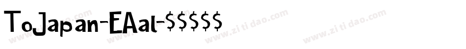 ToJapan-EAal字体转换