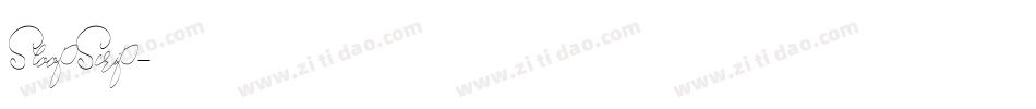 SloopScrip字体转换