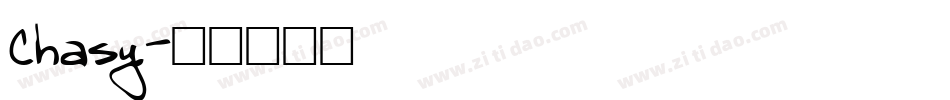 Chasy字体转换