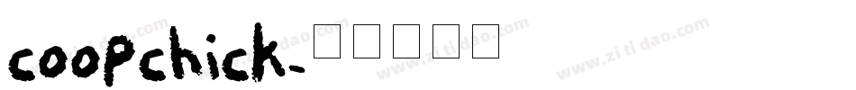 coopchick字体转换