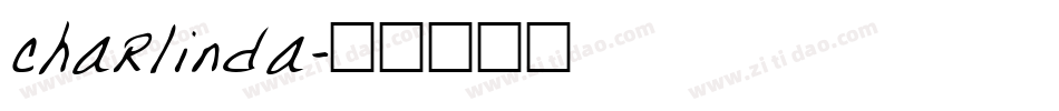 charlinda字体转换