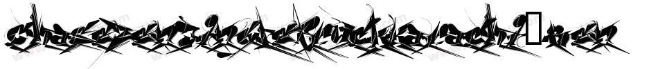 ChaseZenJingletruckKarachi-Benn字体转换
