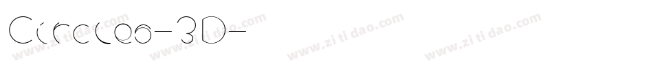 Circles-3D字体转换