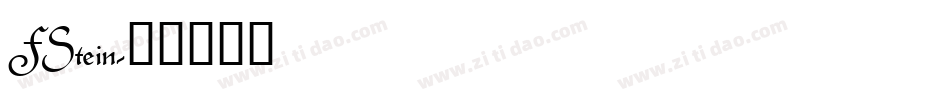 FStein字体转换