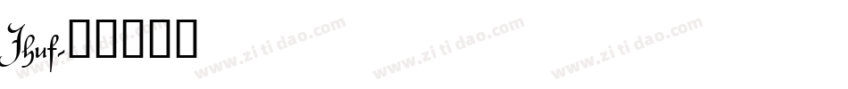 Jhuf字体转换